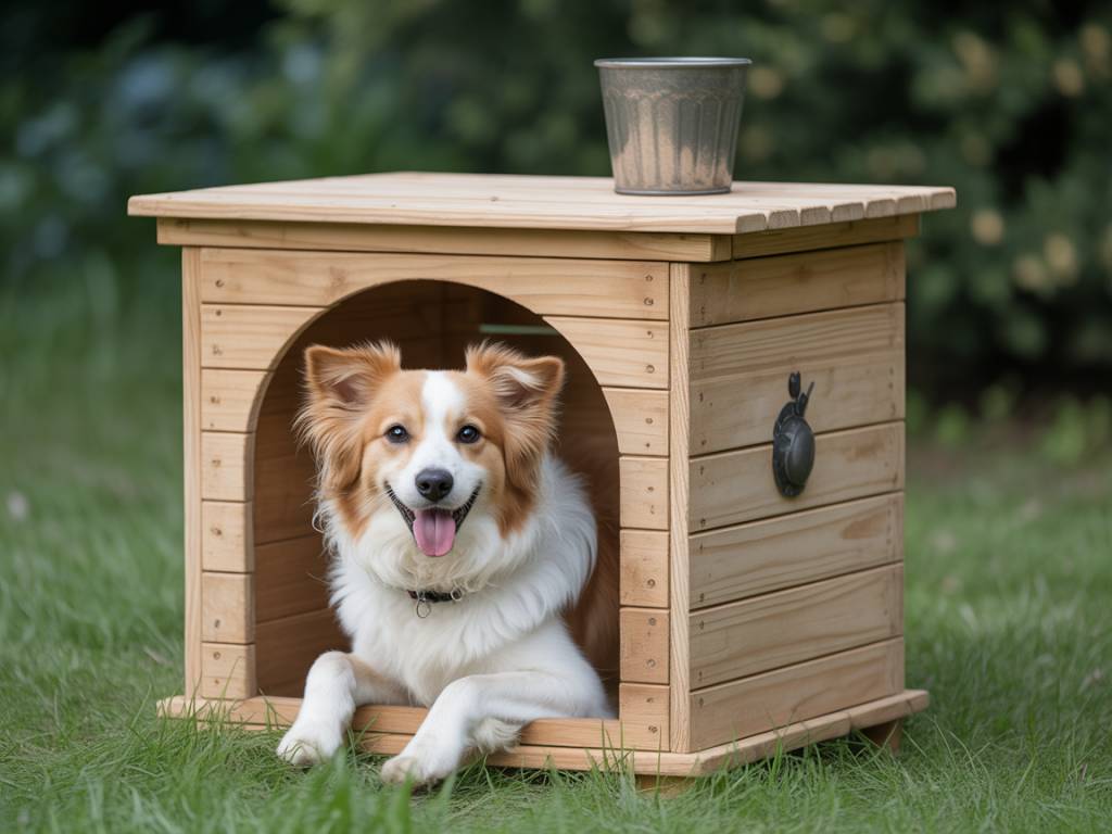 Construire niche chien facile : matériaux, plan et conseils