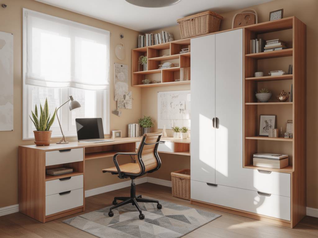 Astuces pour créer un coin bureau fonctionnel dans un petit espace