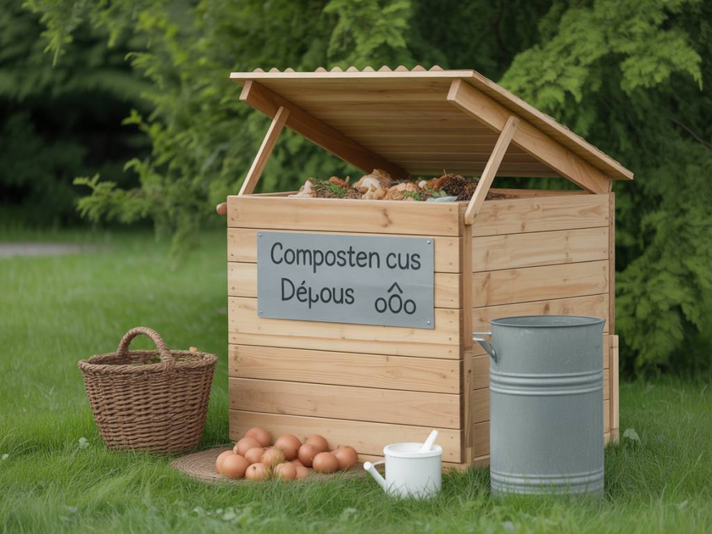 Comment faire un composteur maison avec des matériaux recyclés