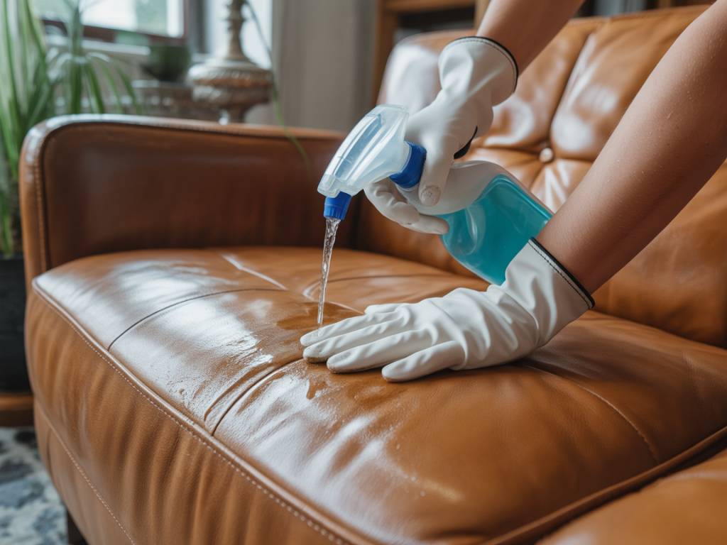 Nettoyer moisissure sur cuir : prévention et traitement efficace