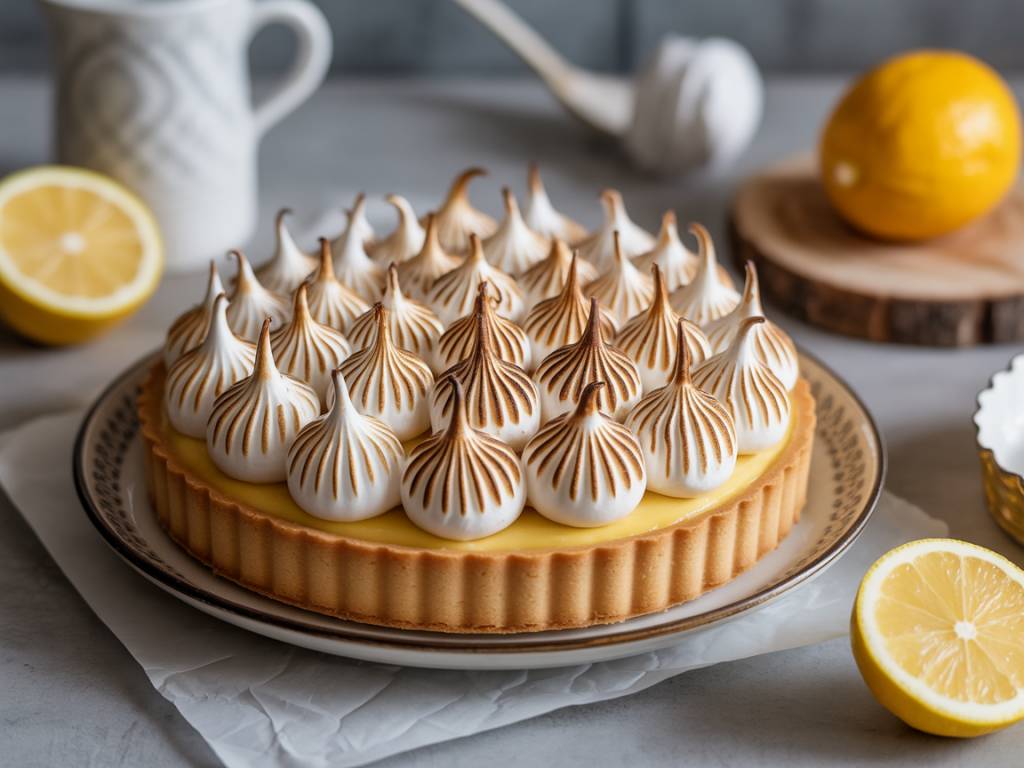 Comment réussir une meringue pour tarte au citron légère et ferme