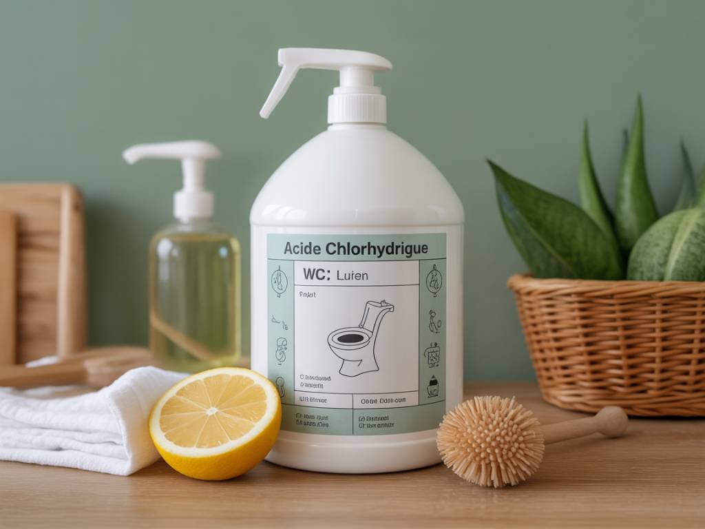 Acide chlorhydrique pour wc : mode d’emploi et précautions