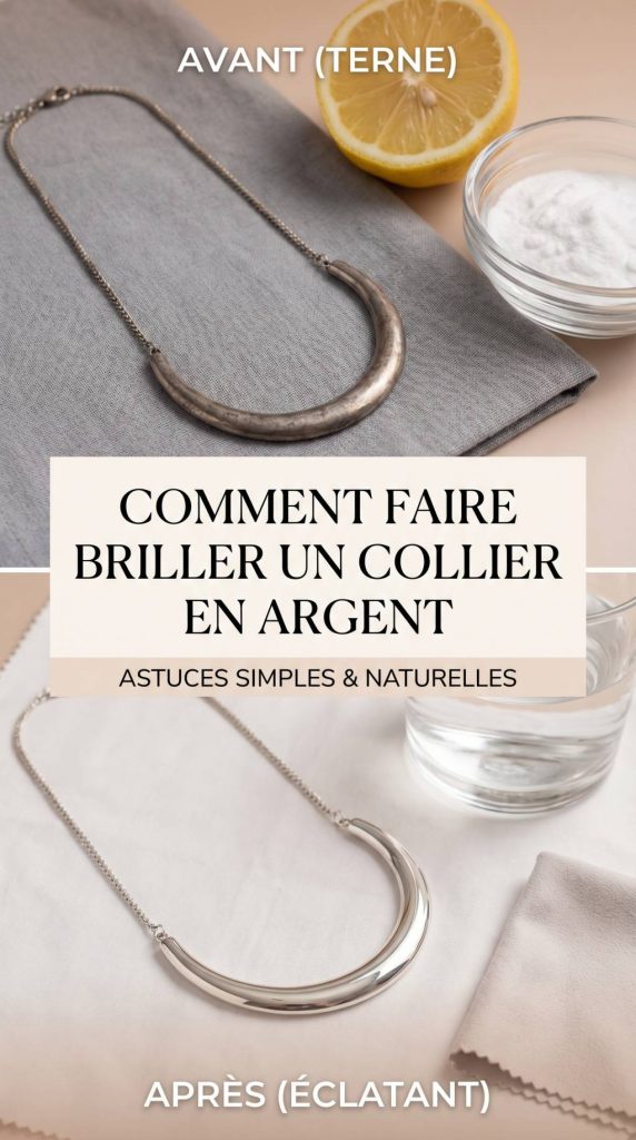 Comment faire briller un collier en argent ? astuces simples pour lui redonner son éclat