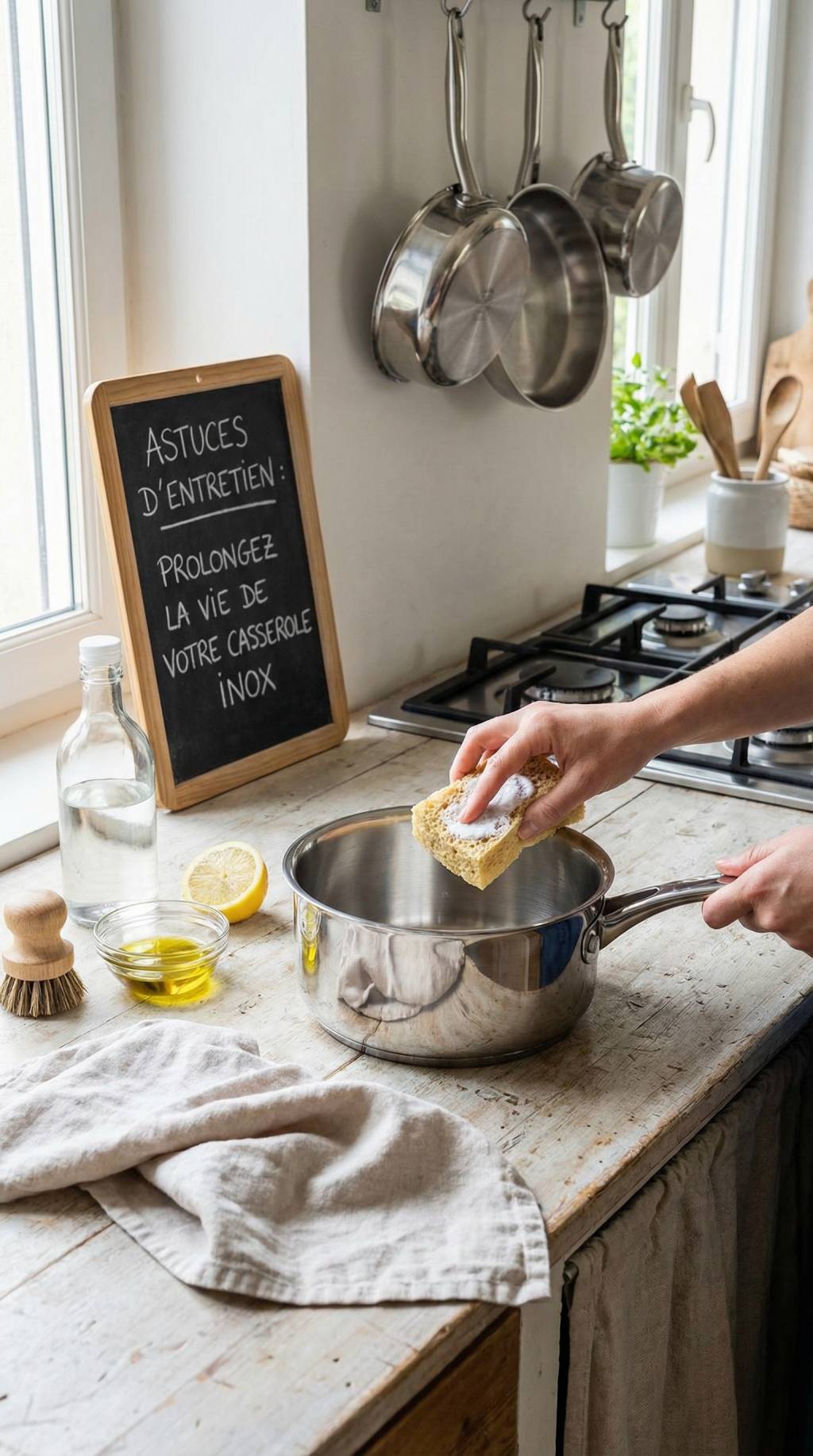 Astuces d’entretien pour prolonger la durée de vie de votre casserolle inox